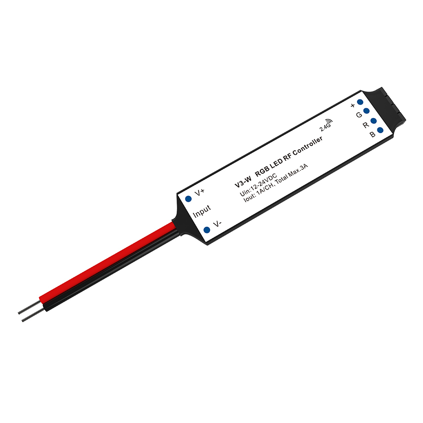 V3-W(CJ) 12-24VDC RGB LED Mini Controller